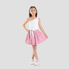 Pink Striped Skirt-GSK-55S - Naga Homme