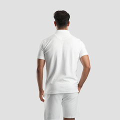 Men's Off-White Towel Short-MSRB-02 - Naga Homme