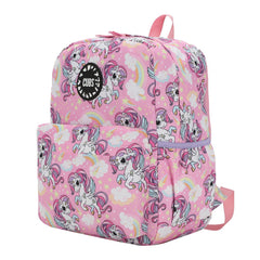 Baby Pink Unicorn & Rainbows Backpack