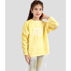 Girl's Crop Sweatshirt