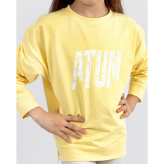 Girl's Crop Sweatshirt