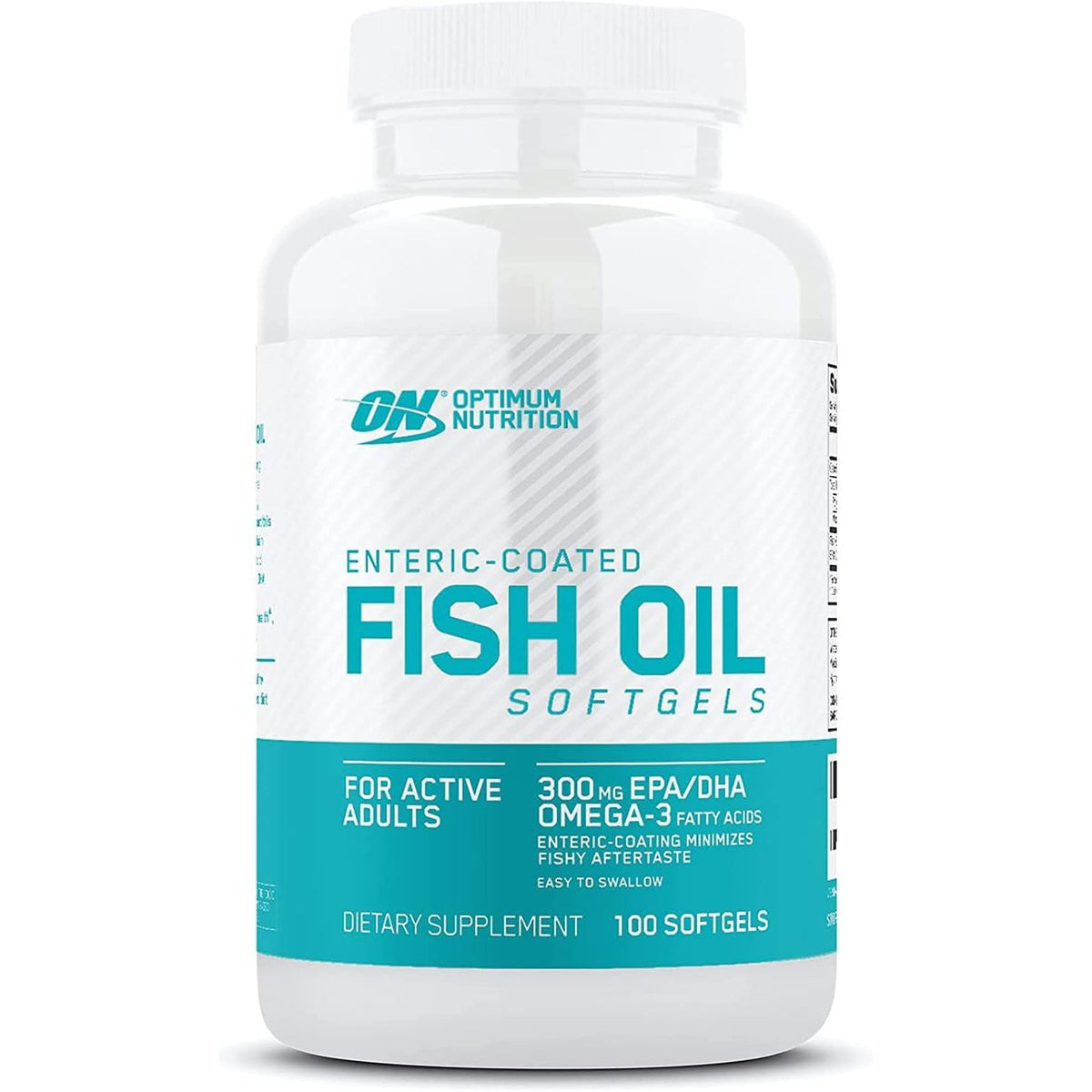 Omega 3 Fish Oil Softgels for Active Adults  300 MG 100 Softegls