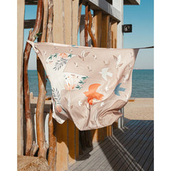 Flow wrap-skirt