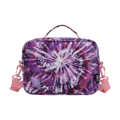 All Purple Tie Dye Crossbody Lunchbag