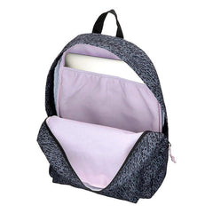 MOCHILA 44CM. REEBOK LEOPART NEGRO