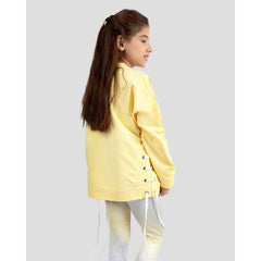 Girl's Crop Sweatshirt