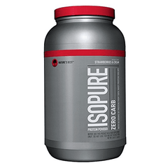 Whey Isolate Protein Powder - Strawberries Cream 136 Kgs (3 lbs)