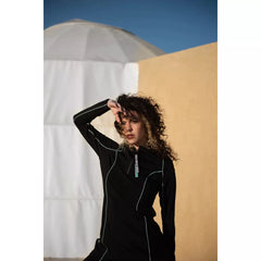 Black Mid-length top