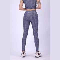 Cool Grey Leopard Leggings