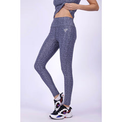 Cool Grey Leopard Leggings