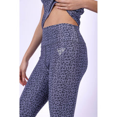 Cool Grey Leopard Leggings