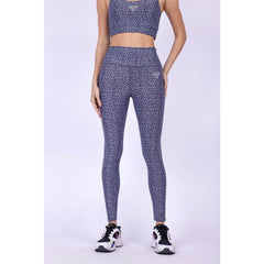 Cool Grey Leopard Leggings