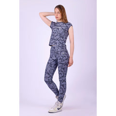 Cool Grey Camouflage Training Short Sleeve Top