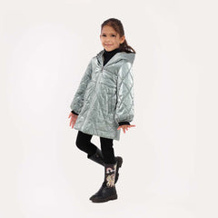 Girls Hooded Parka - GPK-09w - nagahomme