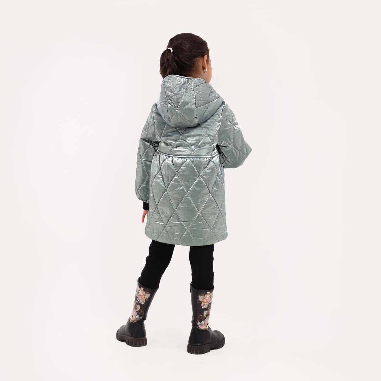 Girls Hooded Parka - GPK-09w - nagahomme