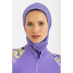 Jacaranda flower Ultra-Fit Swim Hijab