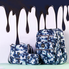 Black & White Tie Dye Pencil Case