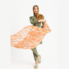 Chiffon Wrap - Green Watermark