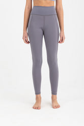 Swim Leggings in Charcoal