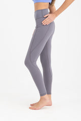 Swim Leggings in Charcoal