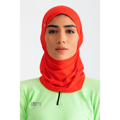 Crimson Red Performance Veil