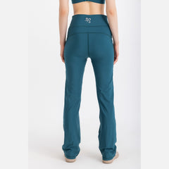 V-Flare Leggings - Atlantic Deep