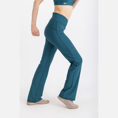 V-Flare Leggings - Atlantic Deep