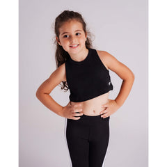 Girls Essential Crop Tank