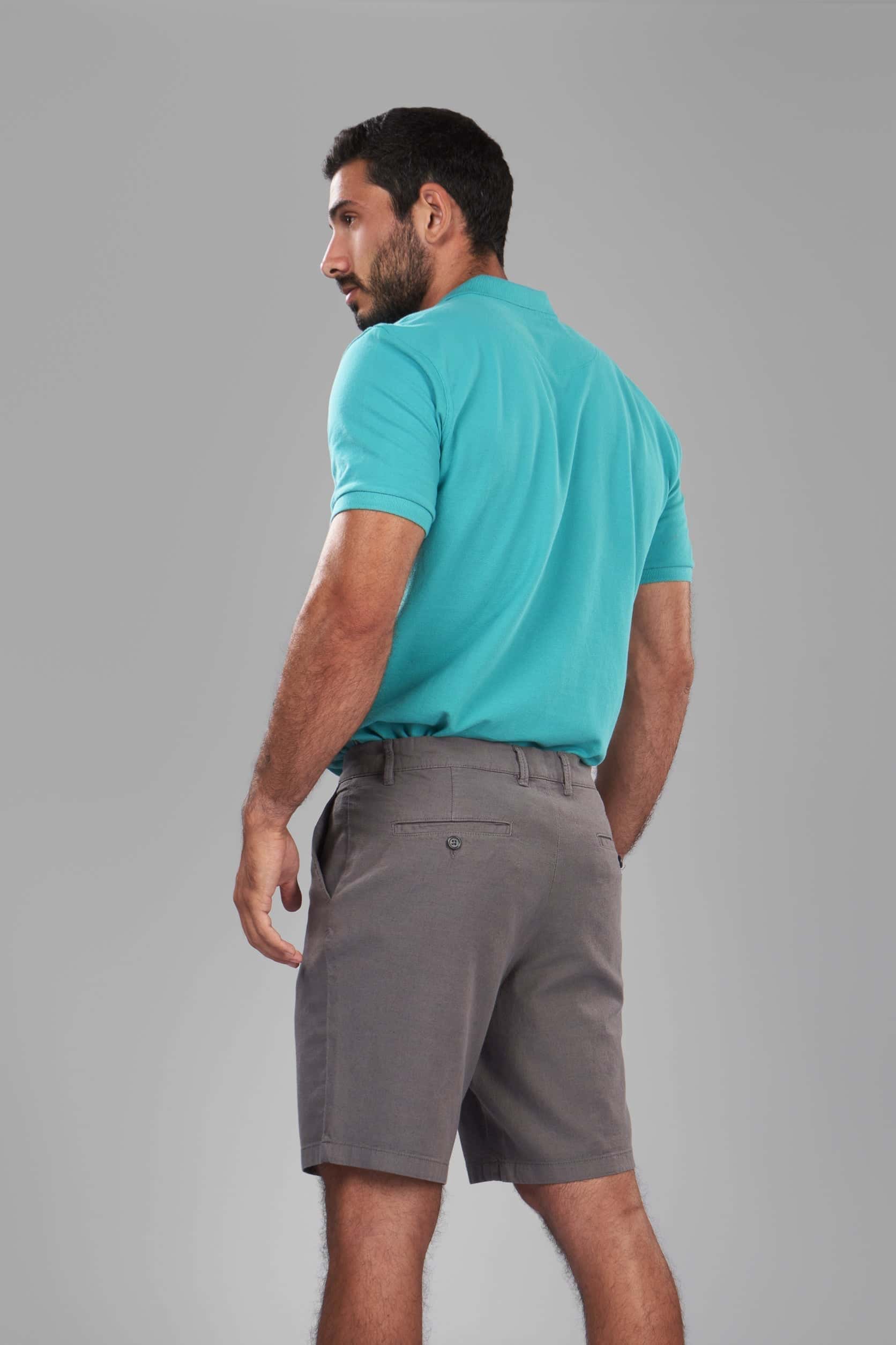 Grey Linen Shorts(32) - nagahomme