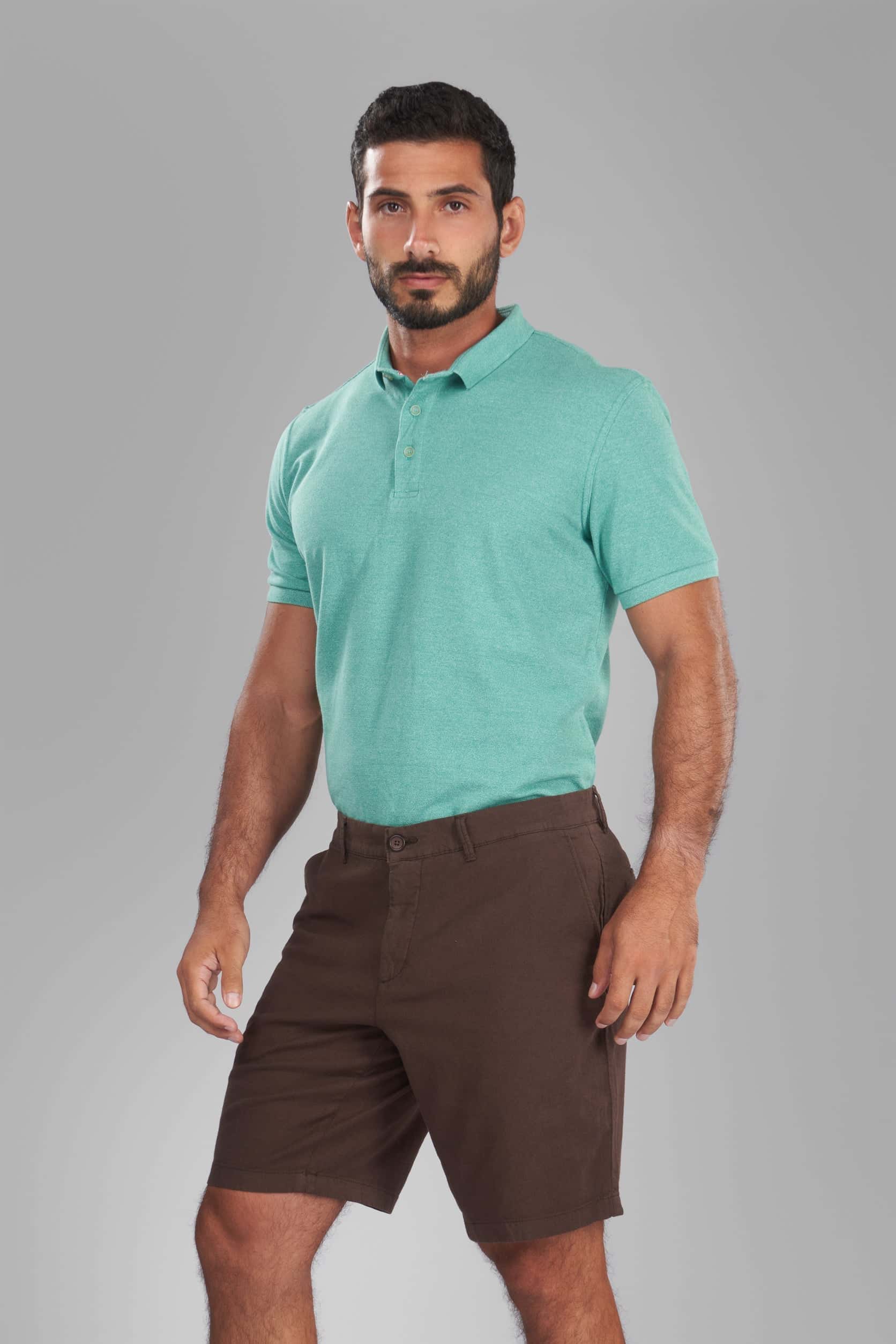 Brown Linen Shorts(32) - nagahomme