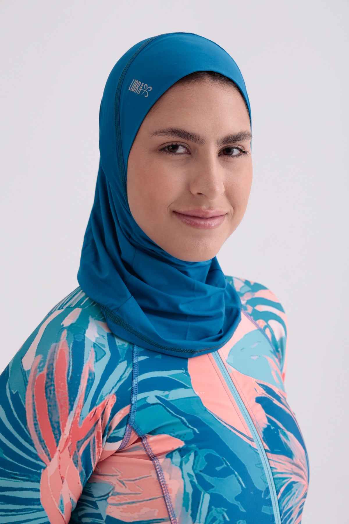 Ultra-Fit Swim Hijab - Petroleum