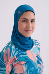 Ultra-Fit Swim Hijab - Petroleum