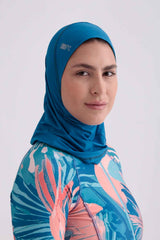 Ultra-Fit Swim Hijab - Petroleum