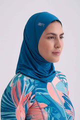 Ultra-Fit Swim Hijab - Petroleum