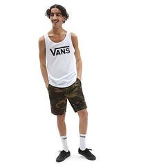 Men Vans Classic Tank White/Black