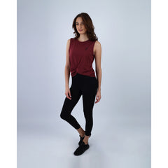 YOGA Twist Cropped Tank Top