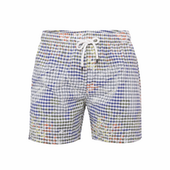 Checks Swimwear Shorts Orange-Mouve