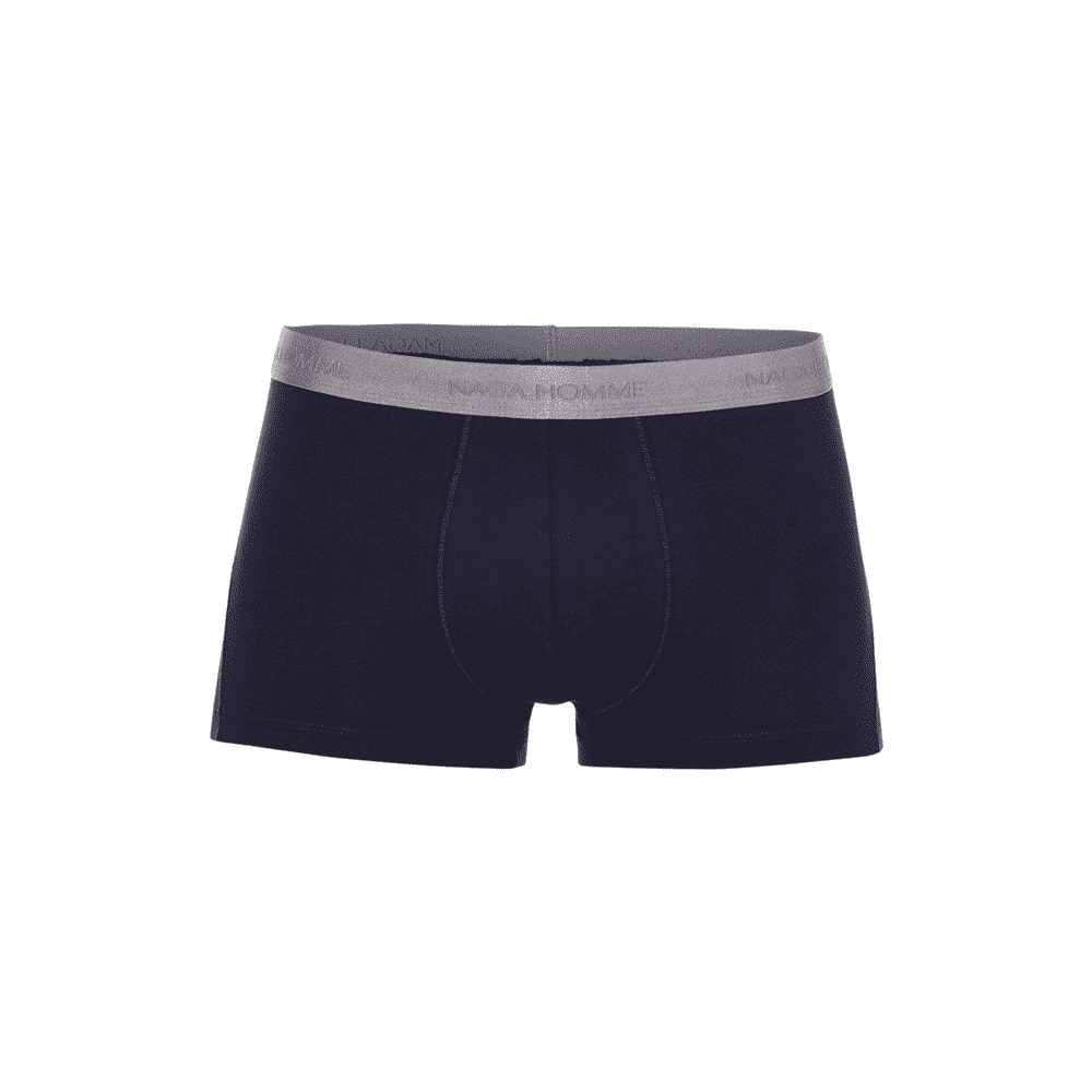 Plain Boxer Cotton With Elastic Waist - nagahomme
