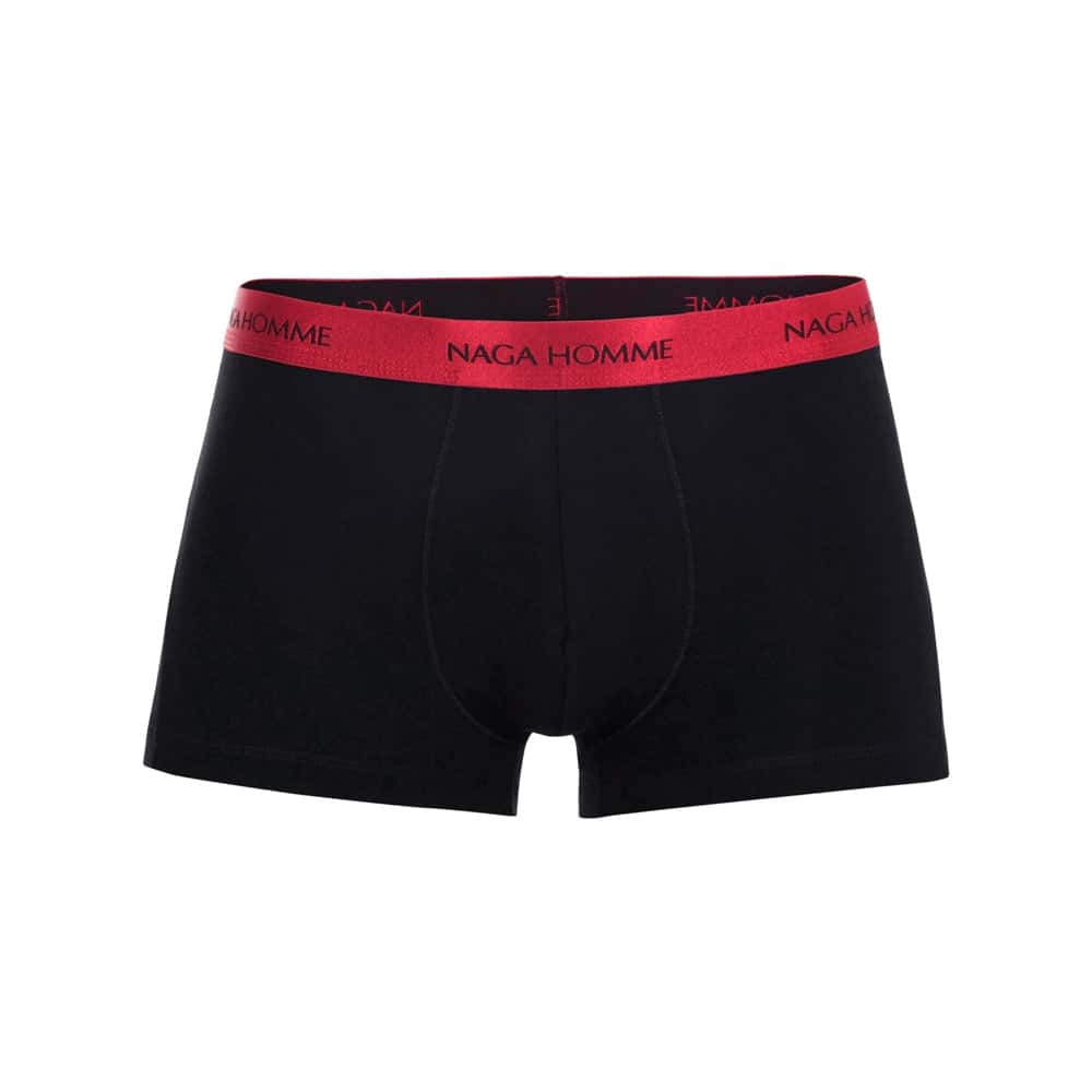 Plain Boxer Cotton With Elastic Waist - nagahomme