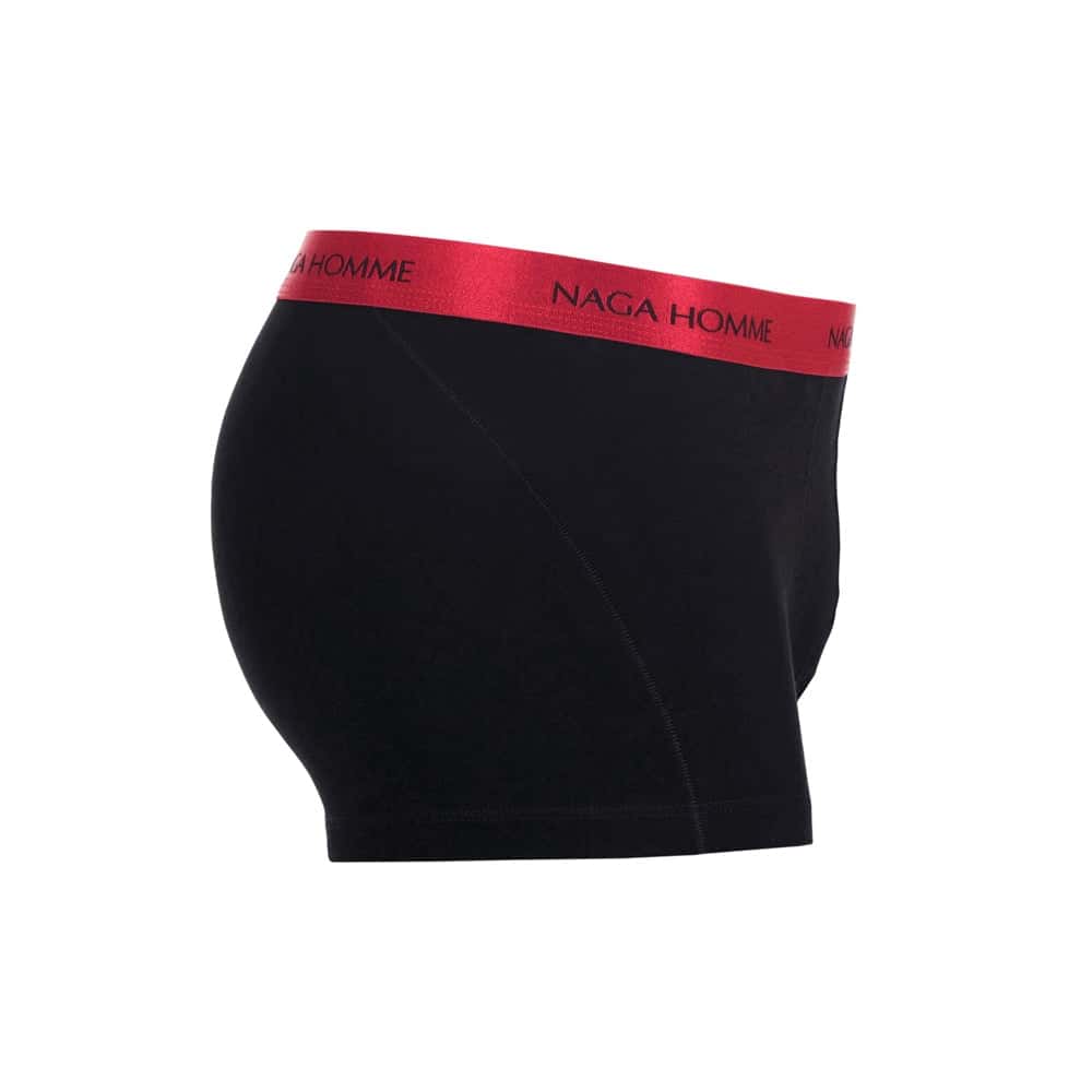 Plain Boxer Cotton With Elastic Waist - nagahomme