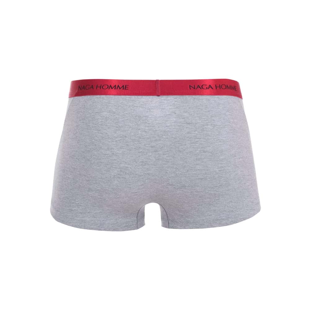 Plain Boxer Cotton With Elastic Waist - nagahomme