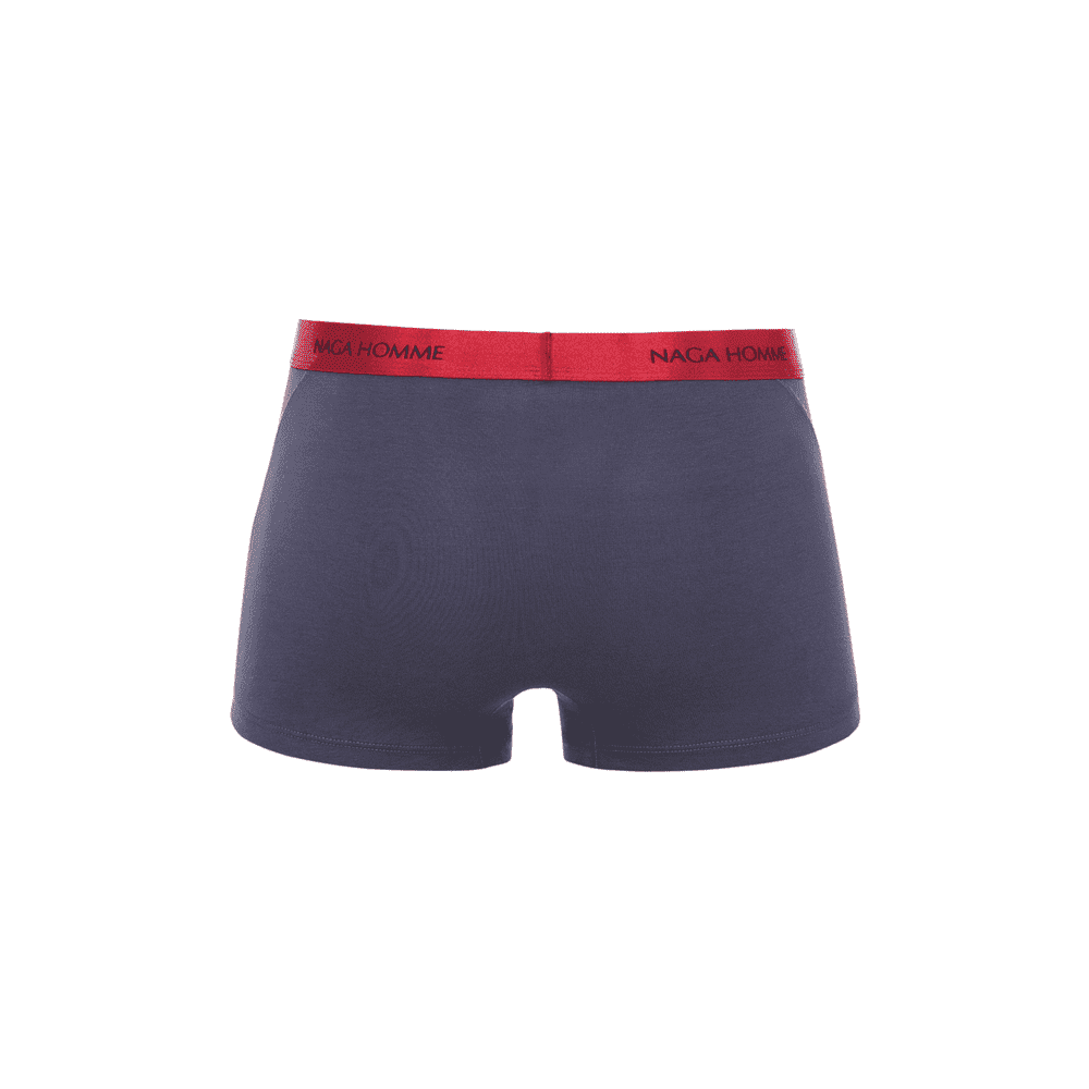Plain Boxer Cotton With Elastic Waist - nagahomme