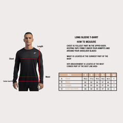 Black Long Sleeve Crew