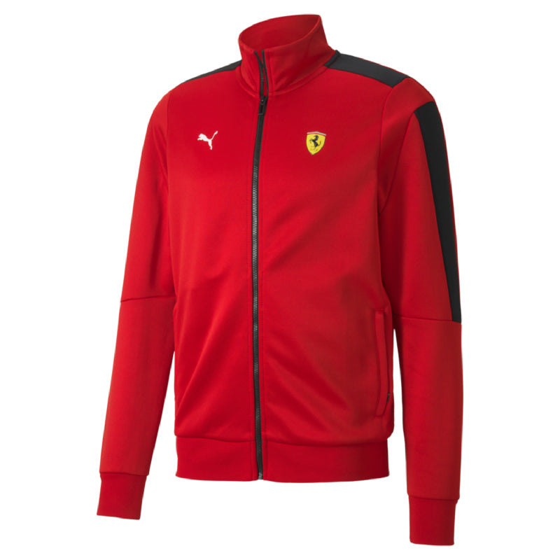 PUMA Men's Scuderia Ferrari Race T7 Track Jacket - Sporty Pro