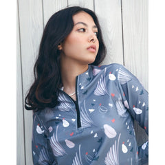Free Soul – Grey Rash Guard - Sporty Pro