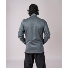 The Classic Zipper Track Top in Green