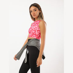 Gray Heather Hip Cover With Sleeves - Sporty Pro