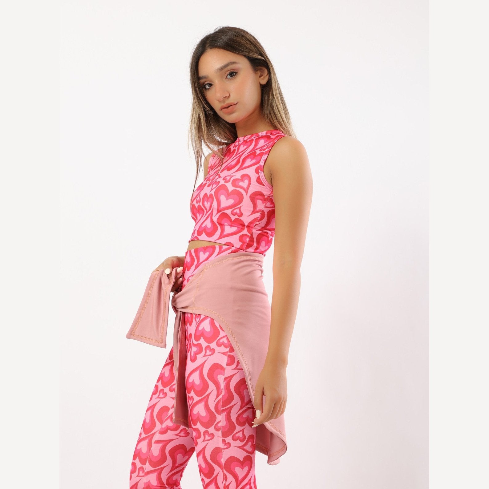 Pink Hip Cover With Sleeves - Sporty Pro