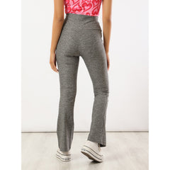 Light Gray Yoga Flare Pants - Sporty Pro