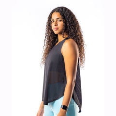 Lightweight Tank Top in Black - Sporty Pro